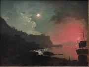 Vesuvius from Posxllipo Joseph Wright